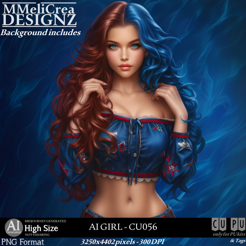 (image for) AI - GIRL CU056 (CU4PU/PNG)